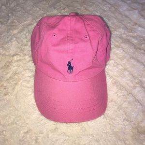 Pink Polo Ralph Lauren Hat